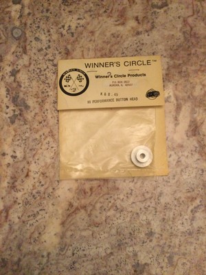 Vintage Winners Circle K&B .45 Hi Performance Button Head RC Boat Engine RARE!