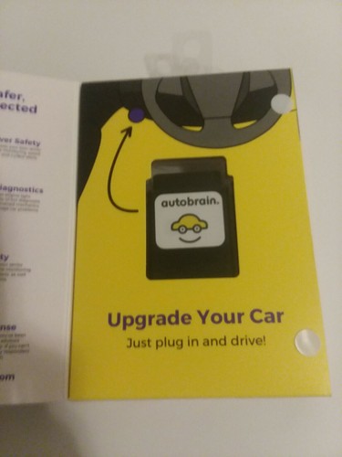 Autobrain OBDII Real-Time GPS Vehicle Tracking and Health Monitoring BRAND NEW!