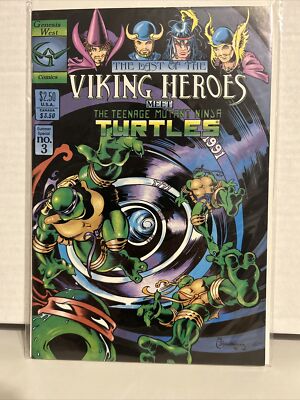 LAST OF THE VIKING HEROES Summer Special #3 Meet Teenage Mutant Ninja Turtles