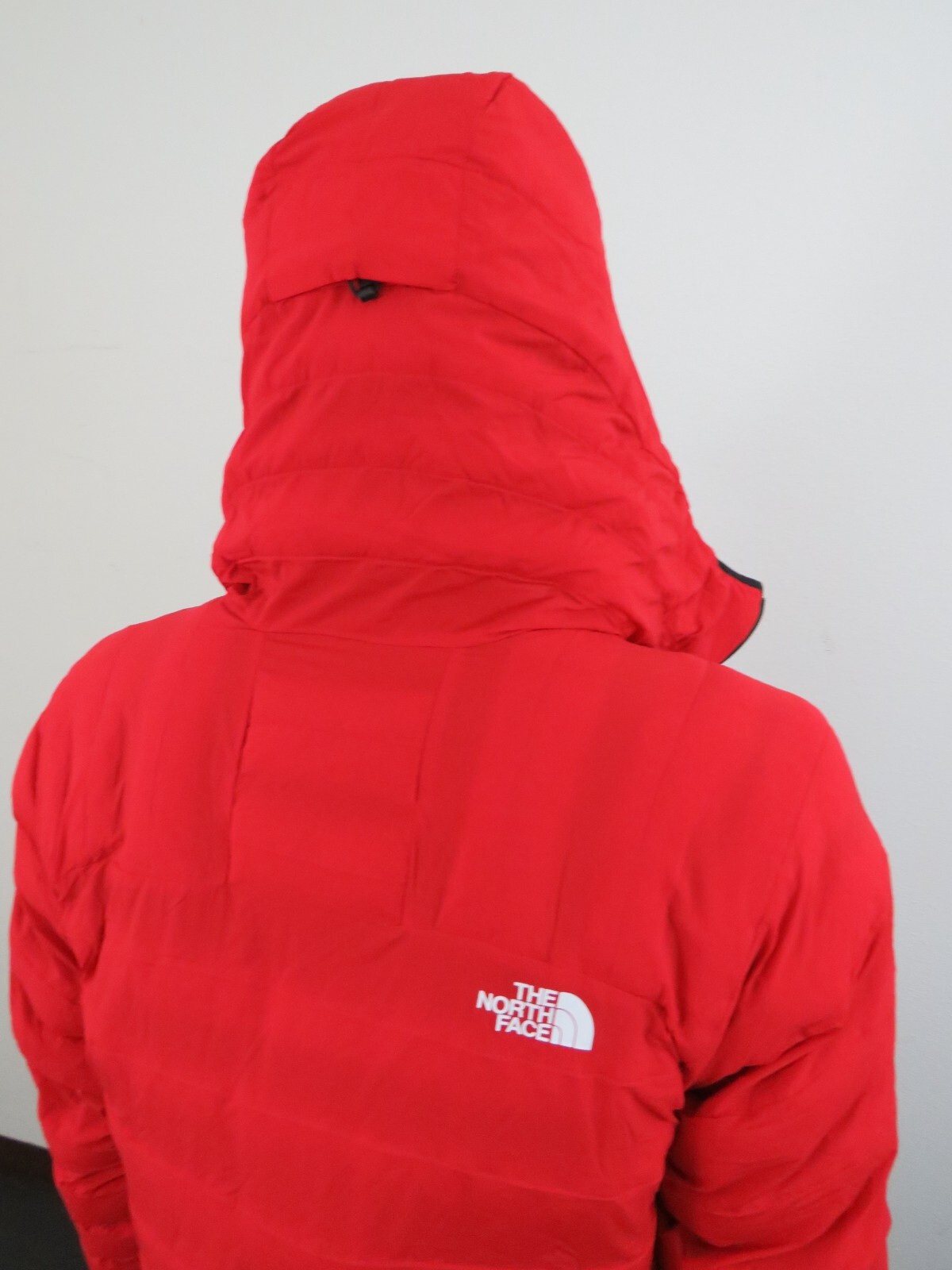 Pre-owned The North Face Mens  Summit Breithorn 50/50 Down Hoodie Insulated Jacket - Red In Tnf Red