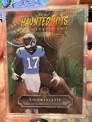 Xavier Legette Rookie 2024 Wild Card Haunted Hits Monster Hunt 2/3 HHW-XL