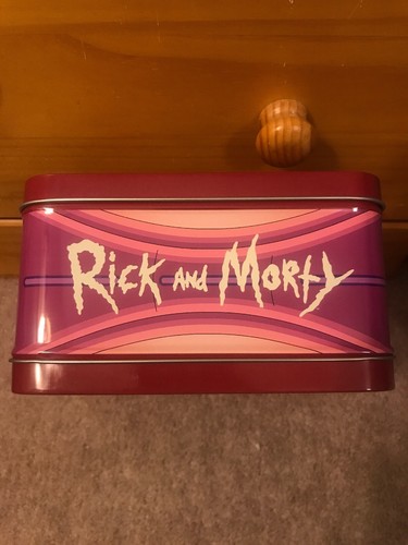 Rick and Morty Adult Swim Loungefly Metal Lunchbox Rick & Unity TARGET EXCLUSIVE