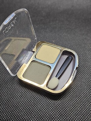 L'Oreal SOFT EFFECTS Eye Colour Shadow Duo MOSS Matte/Perle 0.08oz