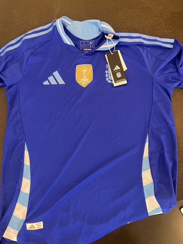 Adidas Argentina Authentic 2024 Away Soccer Jersey - Men's Large