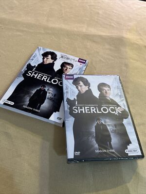 BBC Sherlock Complete Season 3~DVD Benedict Cumberbatch -Factory Sealed-