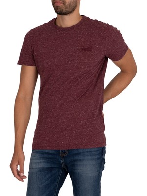 

Мужская футболка Superdry Vintage Logo EMB, красная, Красный, M1011245A-5XB