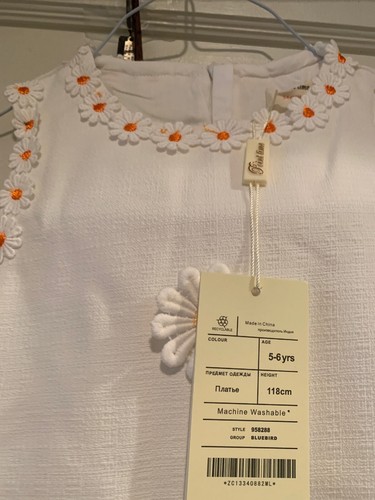 Girls Embroidery Bohemian Dress new with tags