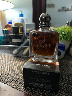 香水(男性用) ARMANI STRONGER WITH YOU INTENSELY 100ml Emporio Armani Stronger With You Intensely 3.3oz EDP Spray