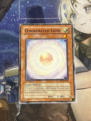 Yugioh 1st Edition Consecrated Light ABPF-EN033 Near Mint Common