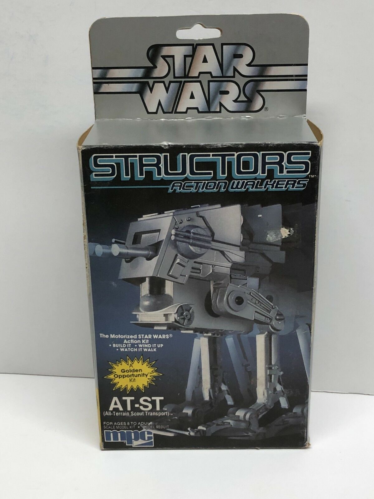 vintage 1984 MPC STAR WARS AT-ST Structors Action Walkers Model Kit ** Sealed vintage 1984 MPC STAR WARS AT-ST Structors Action Walkers Model Kit ** Sealed