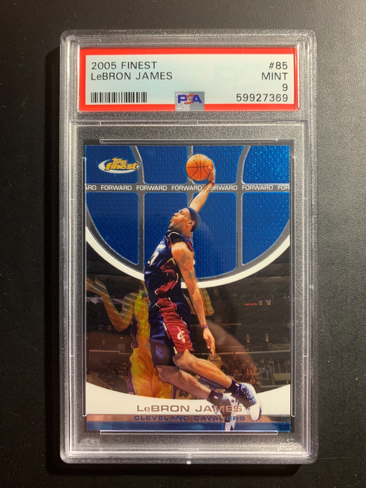 その他 topps finest 2008 refractor Lebron James 2007-08 Topps Finest #40 LeBron James Refractor PSA 10 Gem