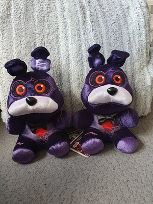 *FNAF* Five Nights At Freddys Blackheart Bonnie Collectible Plush X2