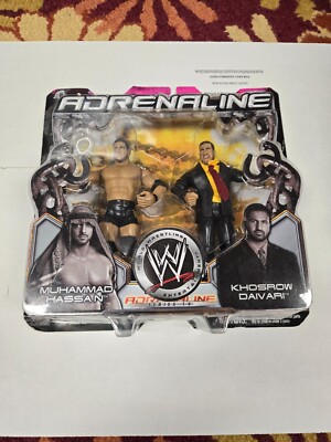 WWE Adrenaline Series 14 Muhammad Hassan & Khosrow Daivari Figure Set