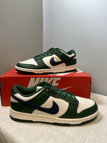 Nike Dunk Low Gorge Green Midnight Navy (Women's) Size 9.5w