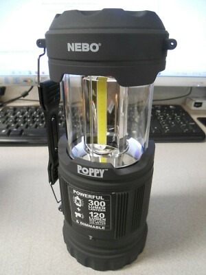 Nebo Poppy 300 Lumen Lantern 120 Spot Light VA Colors 6594 6597 6595 6596