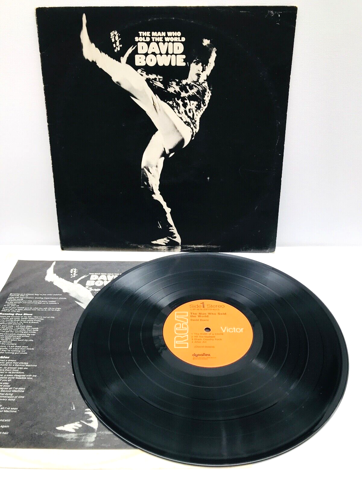 David Bowie - The Man Who Sold The World LP 1972 UK/ US