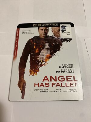 Angel Has Fallen New 4K  + Blu-ray + Digital Gerard Butler **READ WITH SLIPCOVER