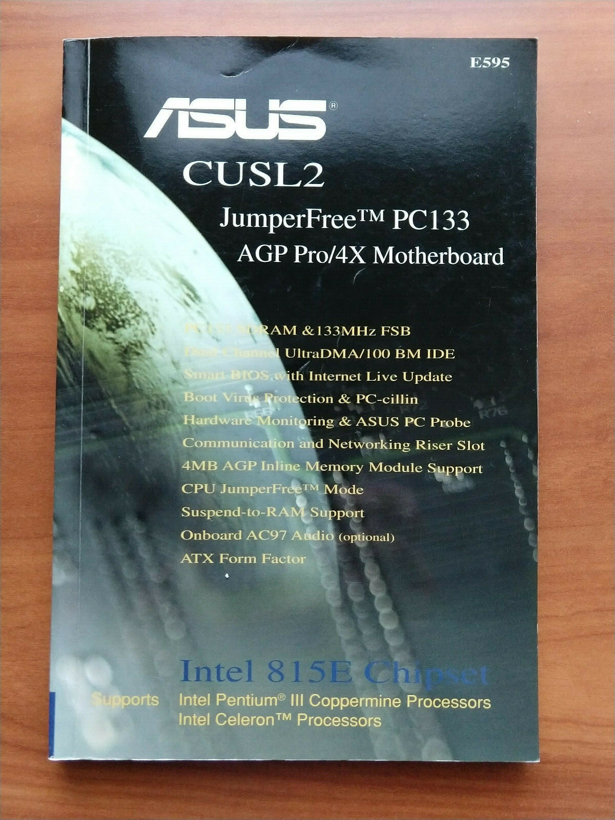 Asus CUSL2 Motherboard with PIII 700MHZ CPU 512MB RAM