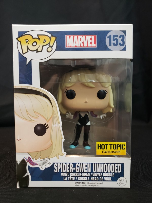 spider gwen unmasked pop