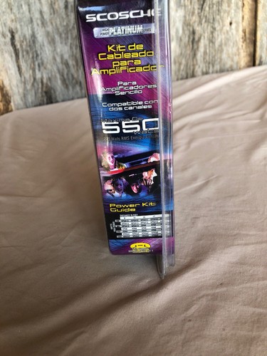 scosche amp wiring kit For Single Amp 550 Watts Max