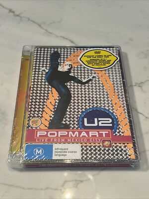 U2 Popmart: Live From Mexico City (DVD, New & Sealed)