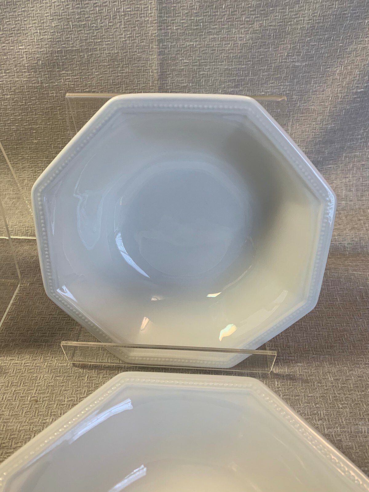 Johnson Brothers Heritage White Coupe Cereal Bowls - Set of 6