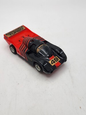 Vintage TYCO HO Porsche Turbo #49 B F Goodrich Car Runs
