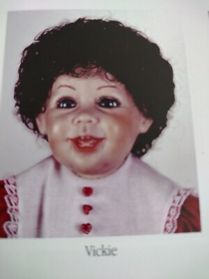 DOLL WIG - PLAYHOUSE - VICKIE - 14-15 - CARROT RED - NEW OLD STOCK -  CHINA