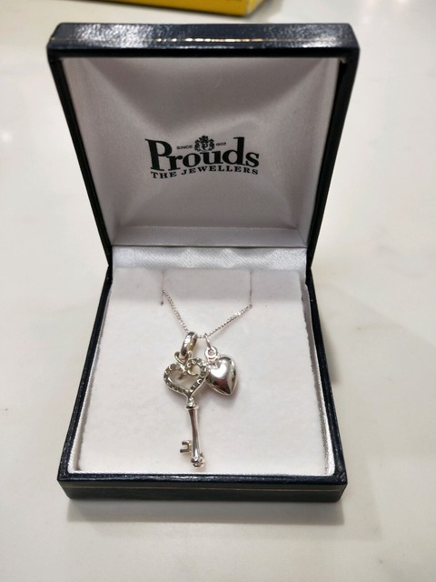 prouds 21st necklace