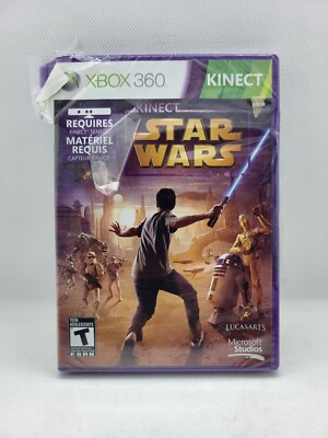 Brand New Kinect Star Wars for Xbox 360 *damaged case