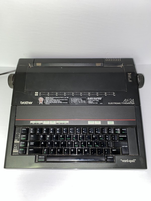 1987 Brother AX24 on the Typewriter Database