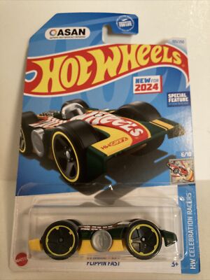 NEW 2024 Hot Wheels FLIPPIN FAST Autism Awareness ASAN Celebration Racers 6/10