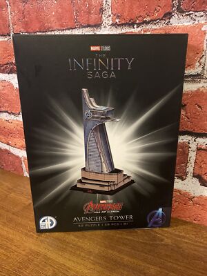 Marvel Avengers Tower 3D Puzzle 64 pieces 4D Cityscape