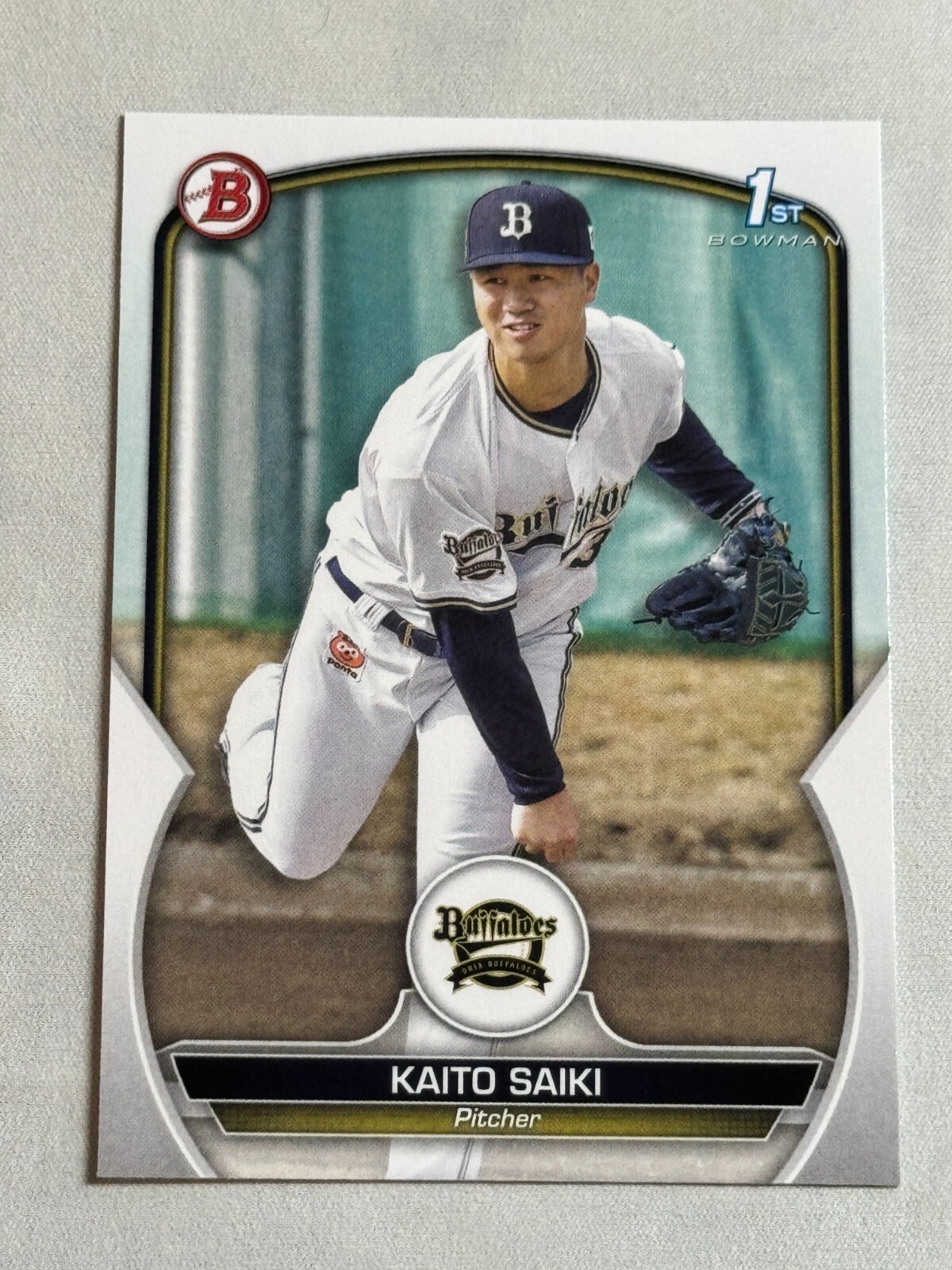 2023 Bowman NPB Kaito Saiki Rookie RC 1st #BP-23 Orix