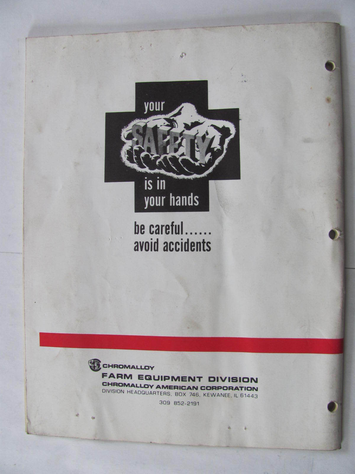 Kewanee 4000 Series Tandem Plow Disc Harrow  Manual