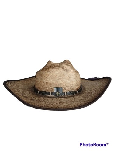NWOT Cody James Cowboy Hat Ponderosa 15X Belted Hard Straw Mens 7