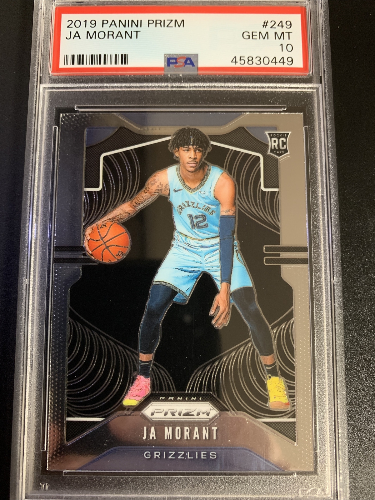 2019 Prizm Ja Morant Red Wave RC ルーキーカード