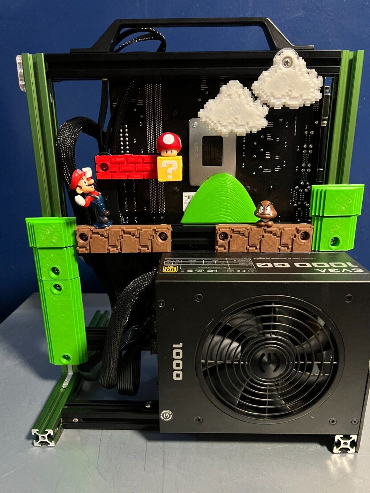 Intel Gaming PC Rig | Inspired by Super Mario Bros | Blue
