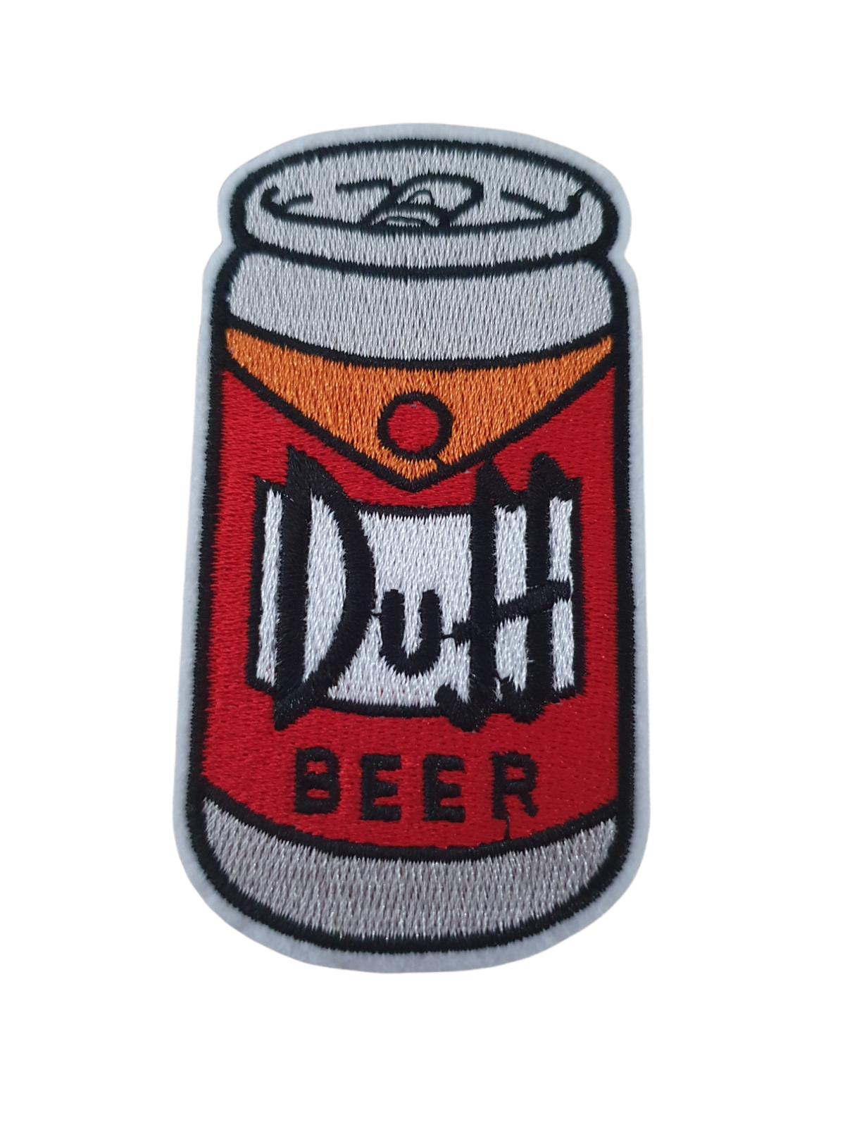 The Simpsons Inspired Duff Beer Iron On patch Sew On transfer  Badge - Brand New
