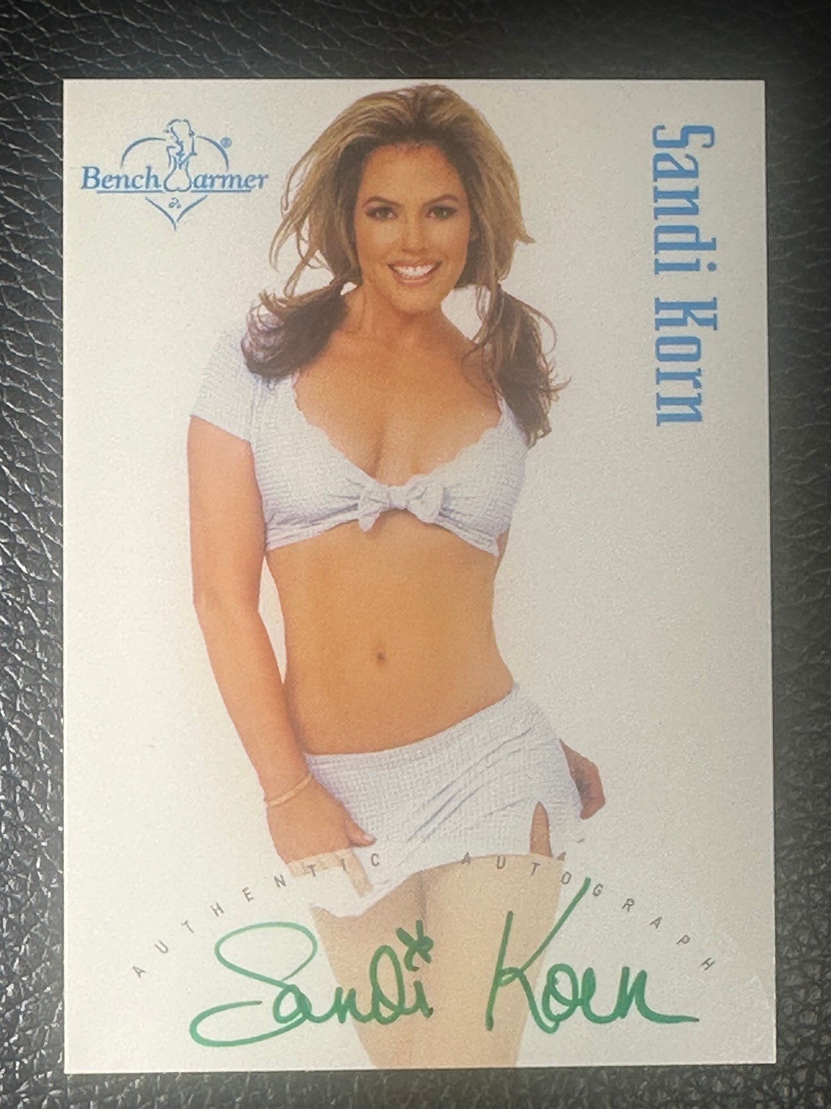 2003 Bench Warmer Sandi Korn Auto Autograph