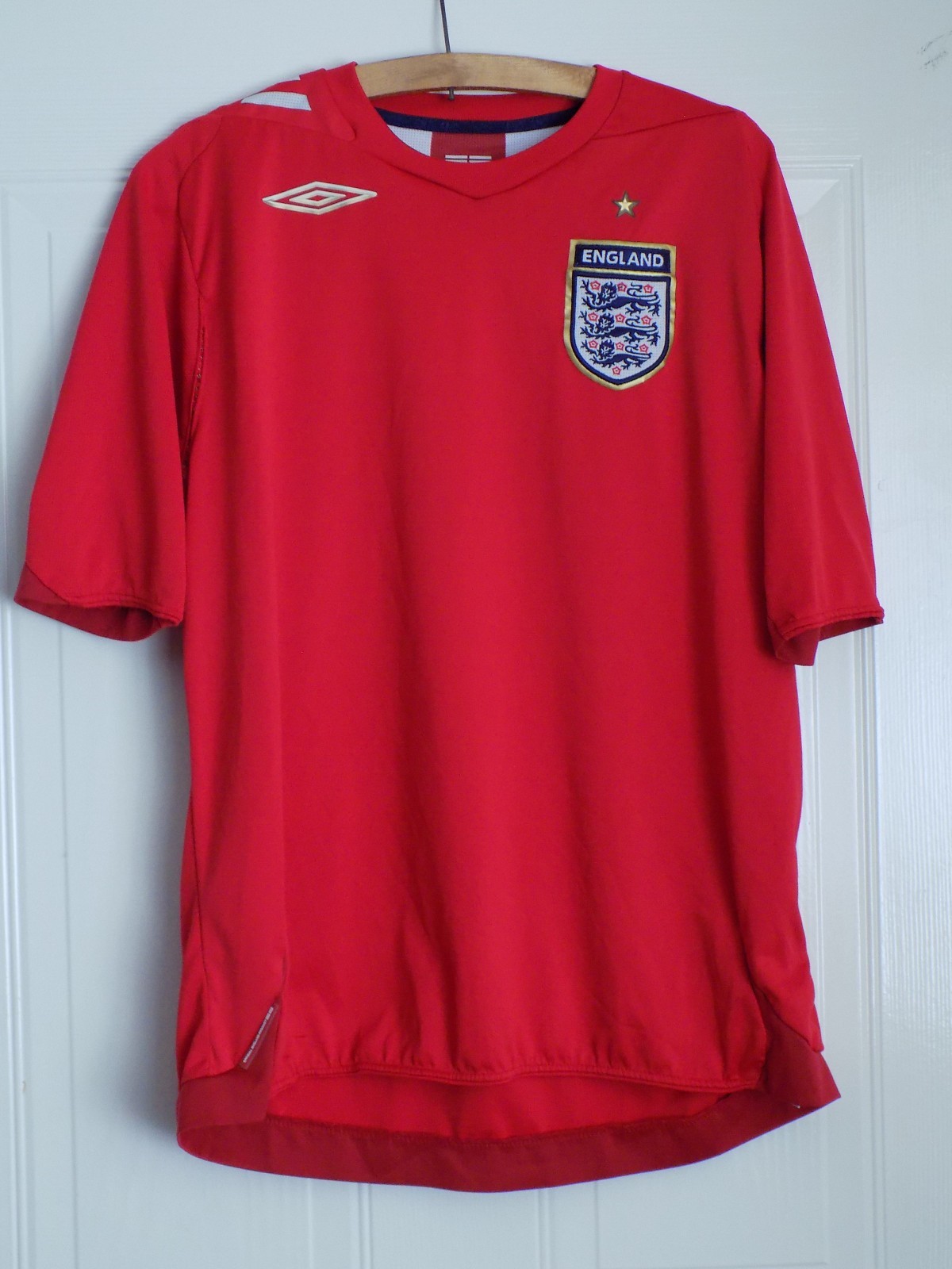 England Football　アンティーク 1995-96 England Schoolboys Away Shirt - 9/10 - (L)
