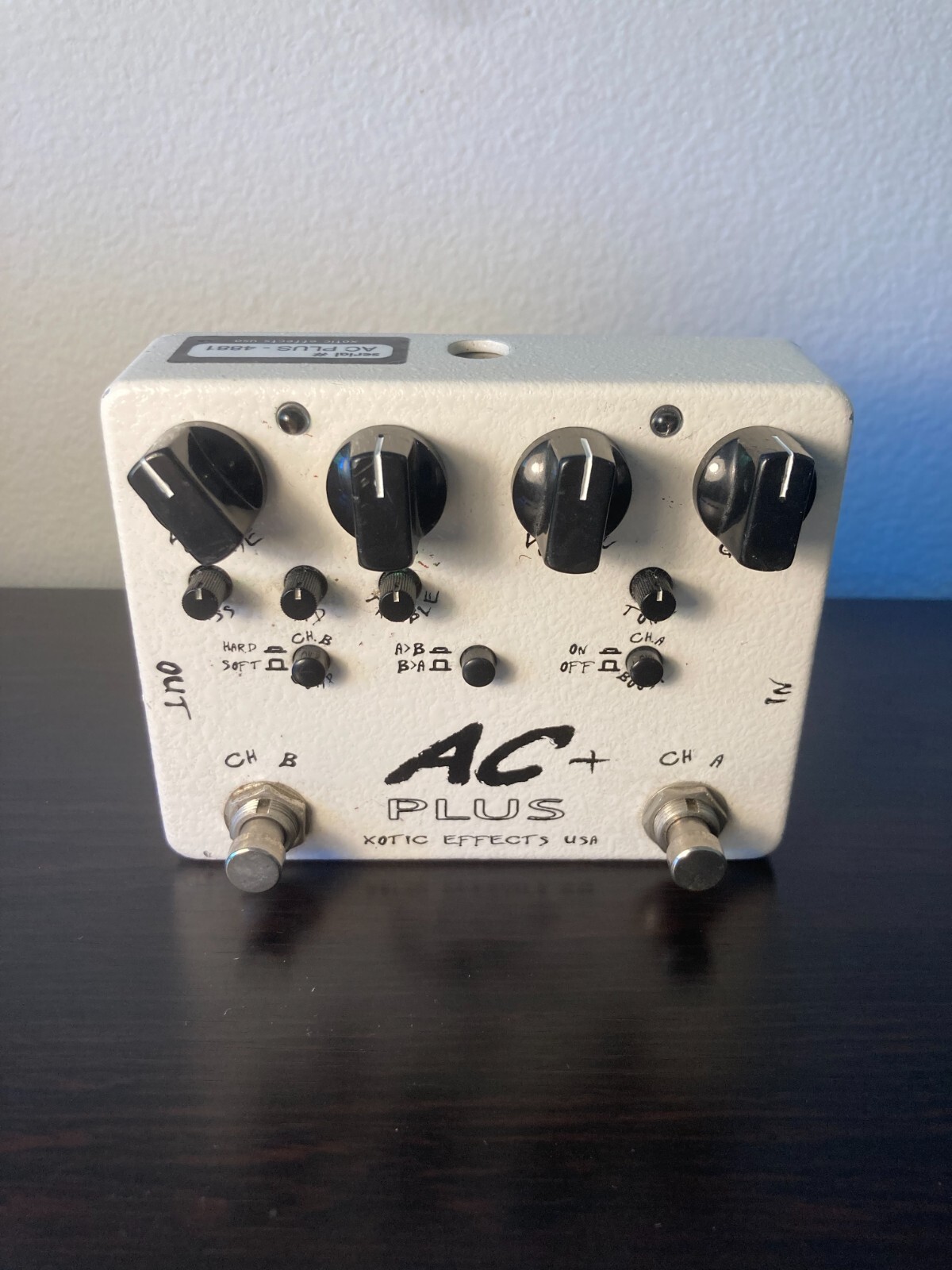 Xotic AC Plus Boost Overdrive Effects Pedal | eBay