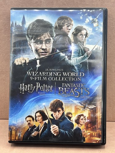 ハリー・ポッターと賢者の石+ファンタスティック・ビースト DVD全9巻セット DVD Harry Potter Wizarding World 9-Film Movie Collection w