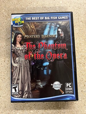Mystery Legends The Phantom Of The Opera PC New Sealed