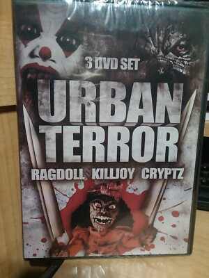 Urban Terror! (DVD) 3 dvd set full moon entertainment 2013