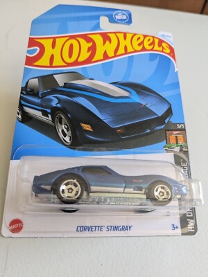 Hot Wheels 2024 Corvette Stingray Blue #109/250