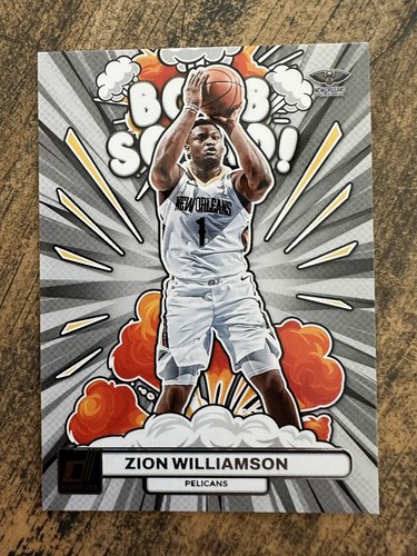 2023-24 Donruss Zion Williamson Bomb Squad #9 Pelicans! | eBay