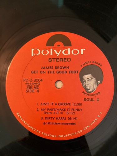 JAMES BROWN GET ON THE GOOD FOOT EX DOUBLE LP ORIG. 1972 POLYDOR FREE SHIP