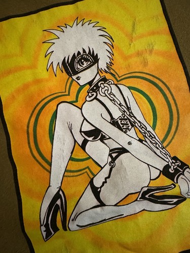 ★2025SS新作★EXPIRED GIRL★Punk Lovers T Shirt Vintage Pig Pen Cyber Punk Girl Bondage Shirt 90's Anime