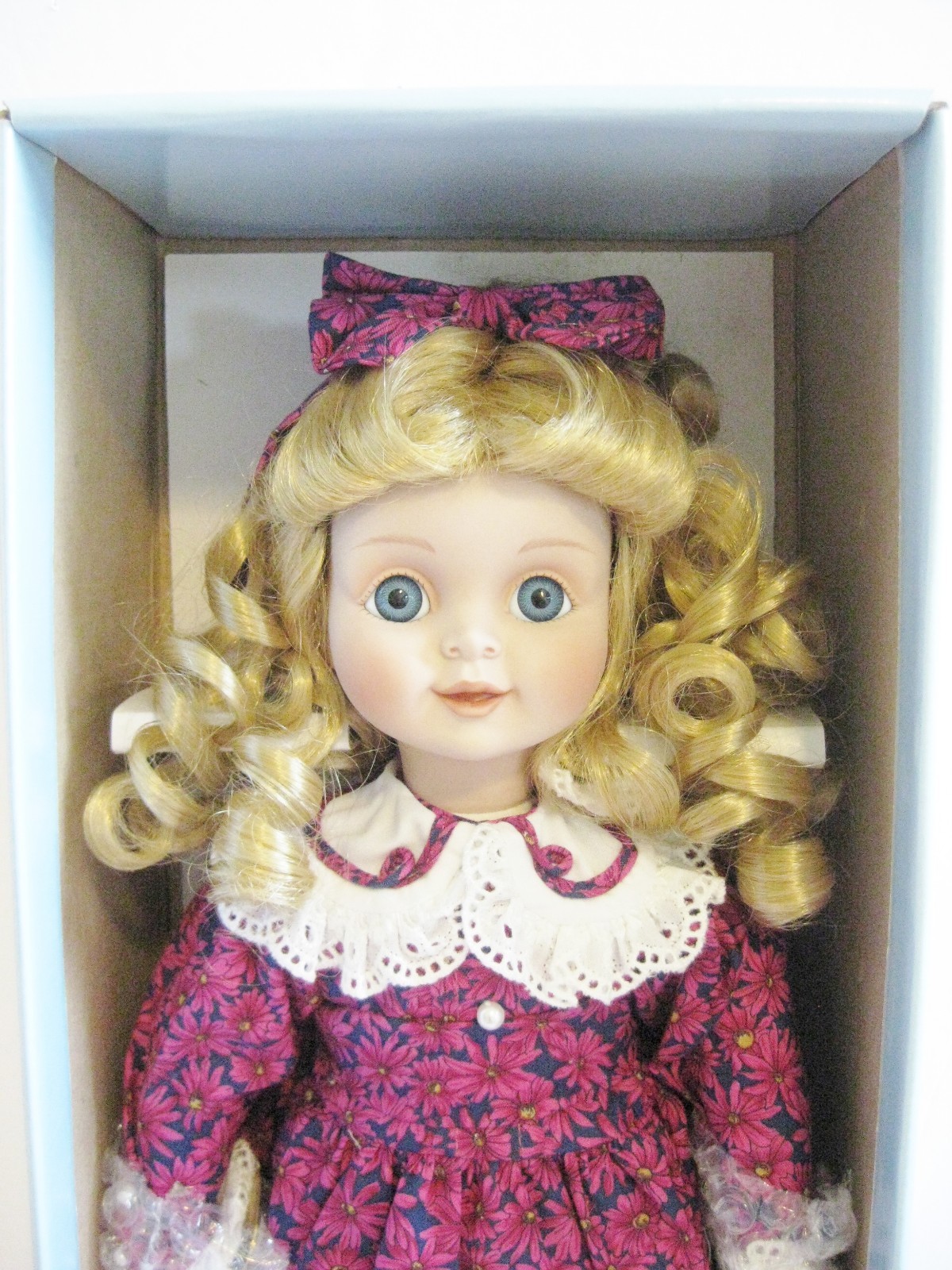 Vtg Doll BETTY JANE CARTER Bette Ball Retirement Ed Porcelain Doll 65/500 NIB